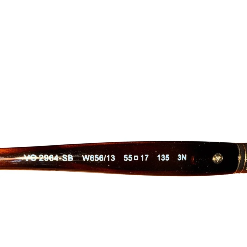 Vogue VO 2964-SB Dark Tortoise‎ Crystal Accent Rectangular Sunglass FRAMES ONLY